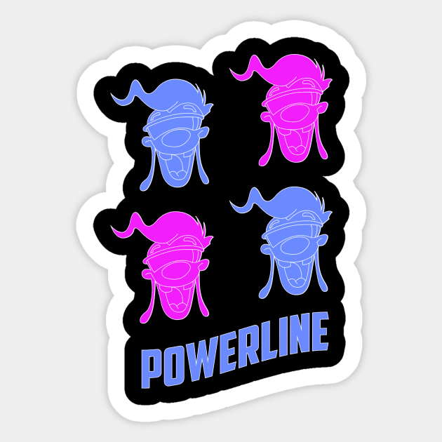 Powerline Sticker by western.dudeooles